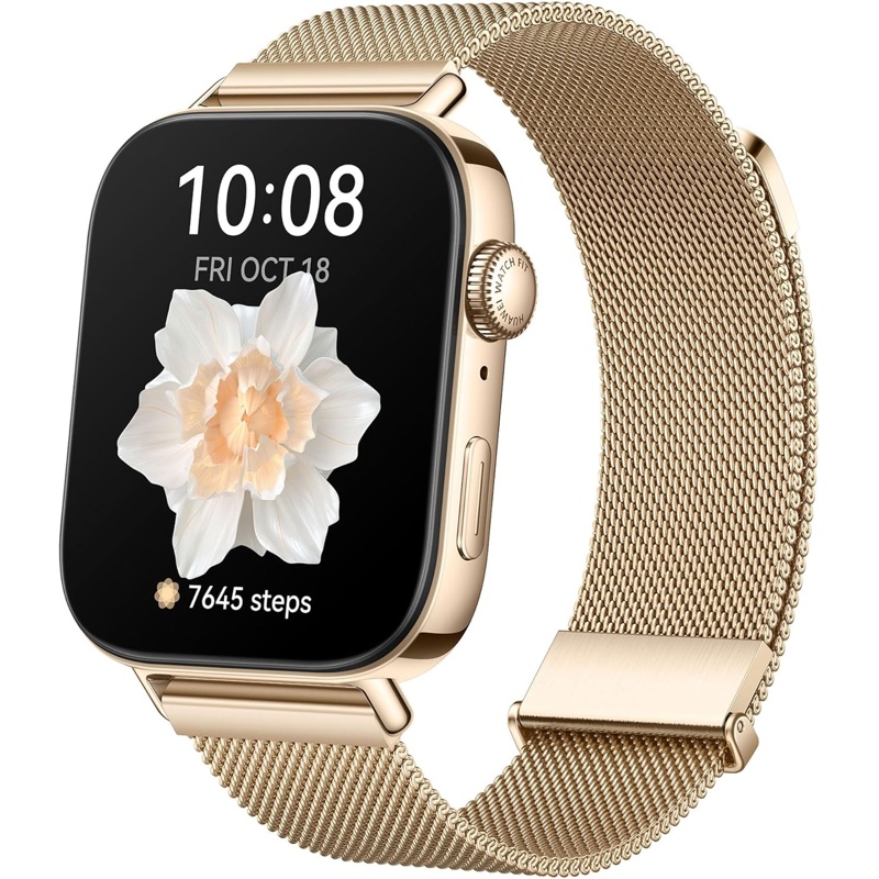 J5XBJeaCbD Huawei Watch Fit 3 Reloj Inteligente 1,82 AMOLED 10 días Dorado - Imagen 1