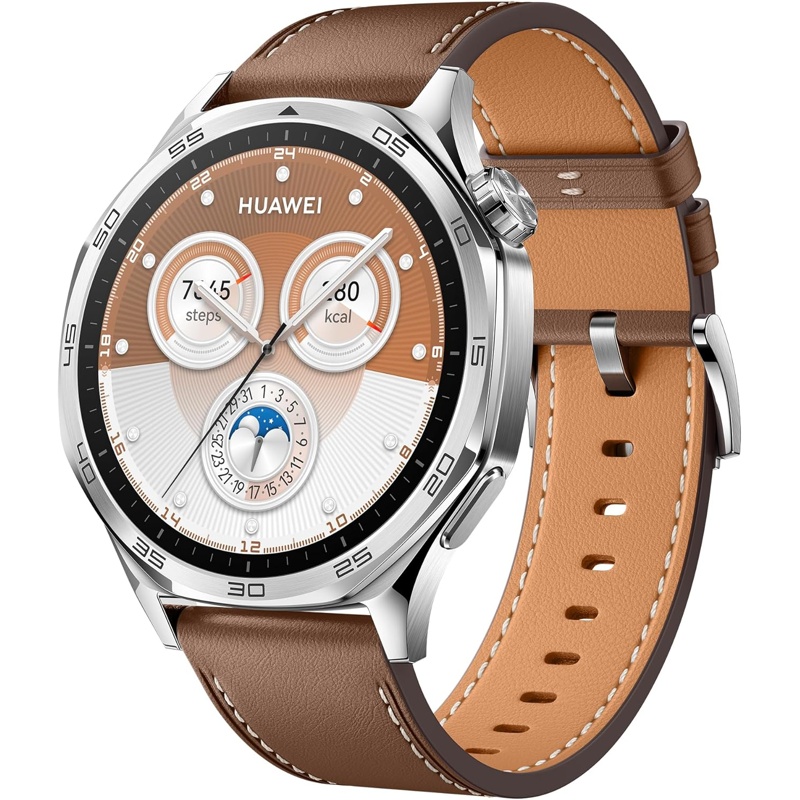 NLauuytVDU Huawei Watch GT 5 Reloj Inteligente 46 mm AMOLED Marrón - Imagen 1