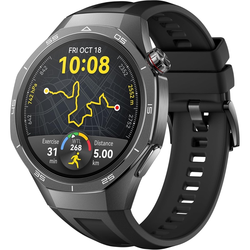 XjqKgrrOdw Huawei Watch GT 5 Pro Reloj Inteligente 46 mm AMOLED Negro - Imagen 1