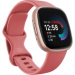 Google Fitbit Versa 4 Reloj Inteligente 40,5 mm AMOLED Rosa 6 días